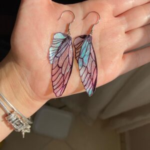 Brinco asas de borboleta