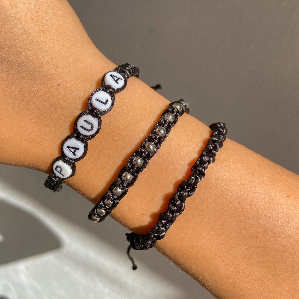 Kit Pulseira com Nome