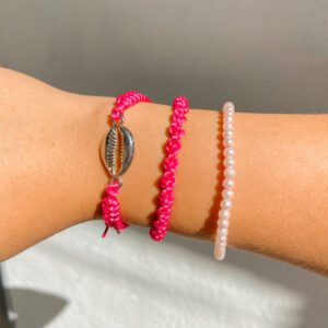 Conjunto Pulseira Pink