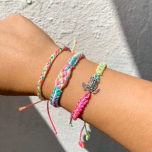 Conjunto de Pulseiras Tie Dye