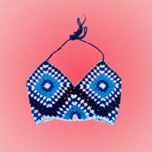 Top Crochê artesanal feito a mão