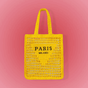 PARIS MILANO FEITO A MAO amarelo